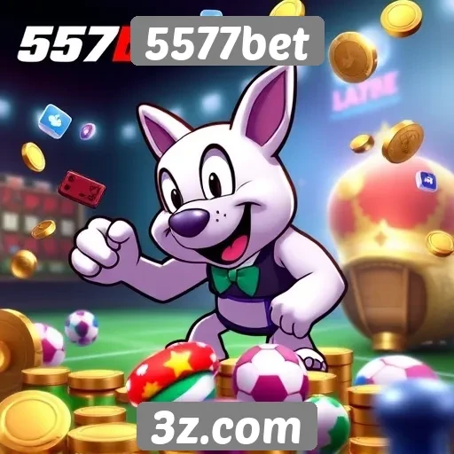 Variedade de jogos oferecidos no 5577bet